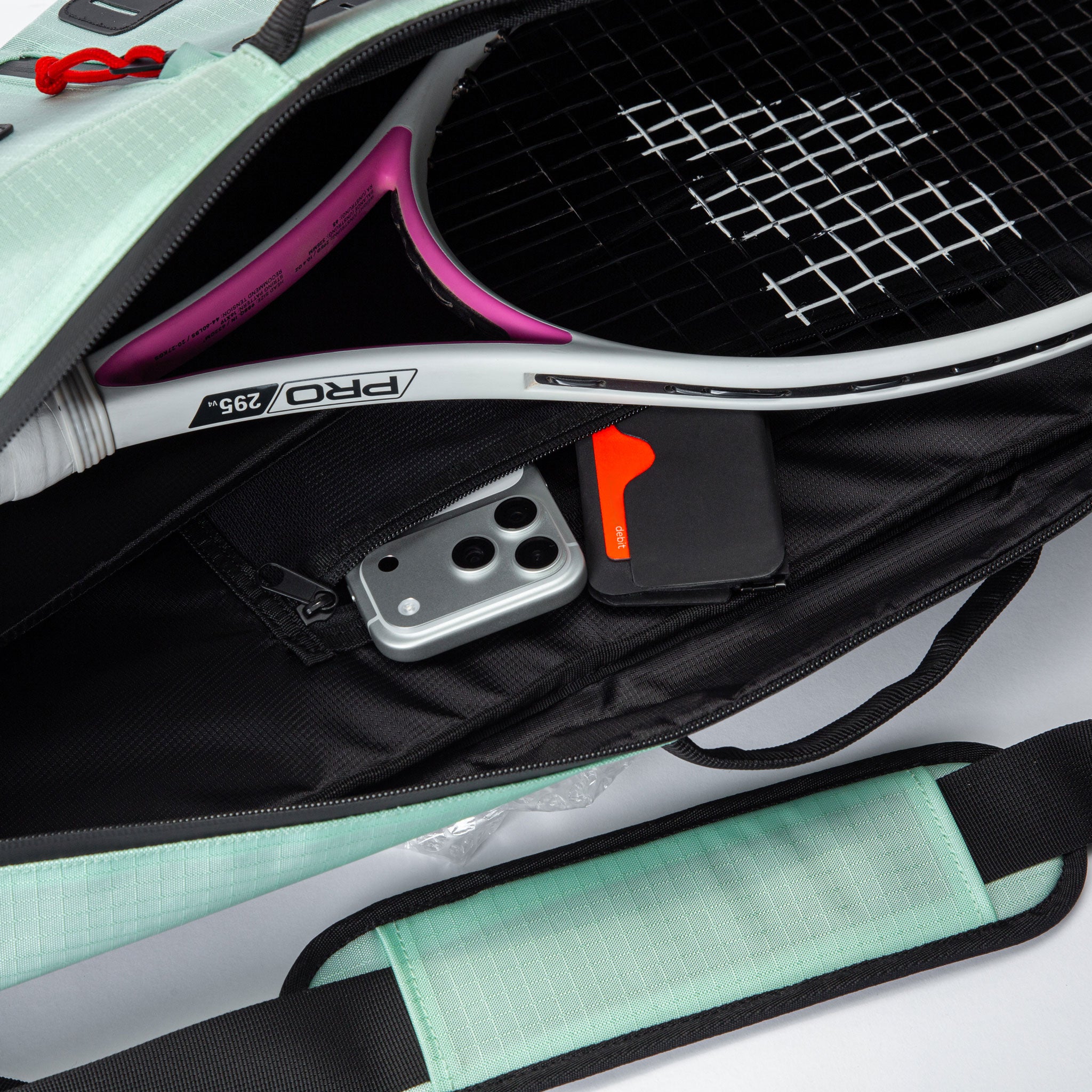 #Racquet Bag Voyager (Color)_mint green