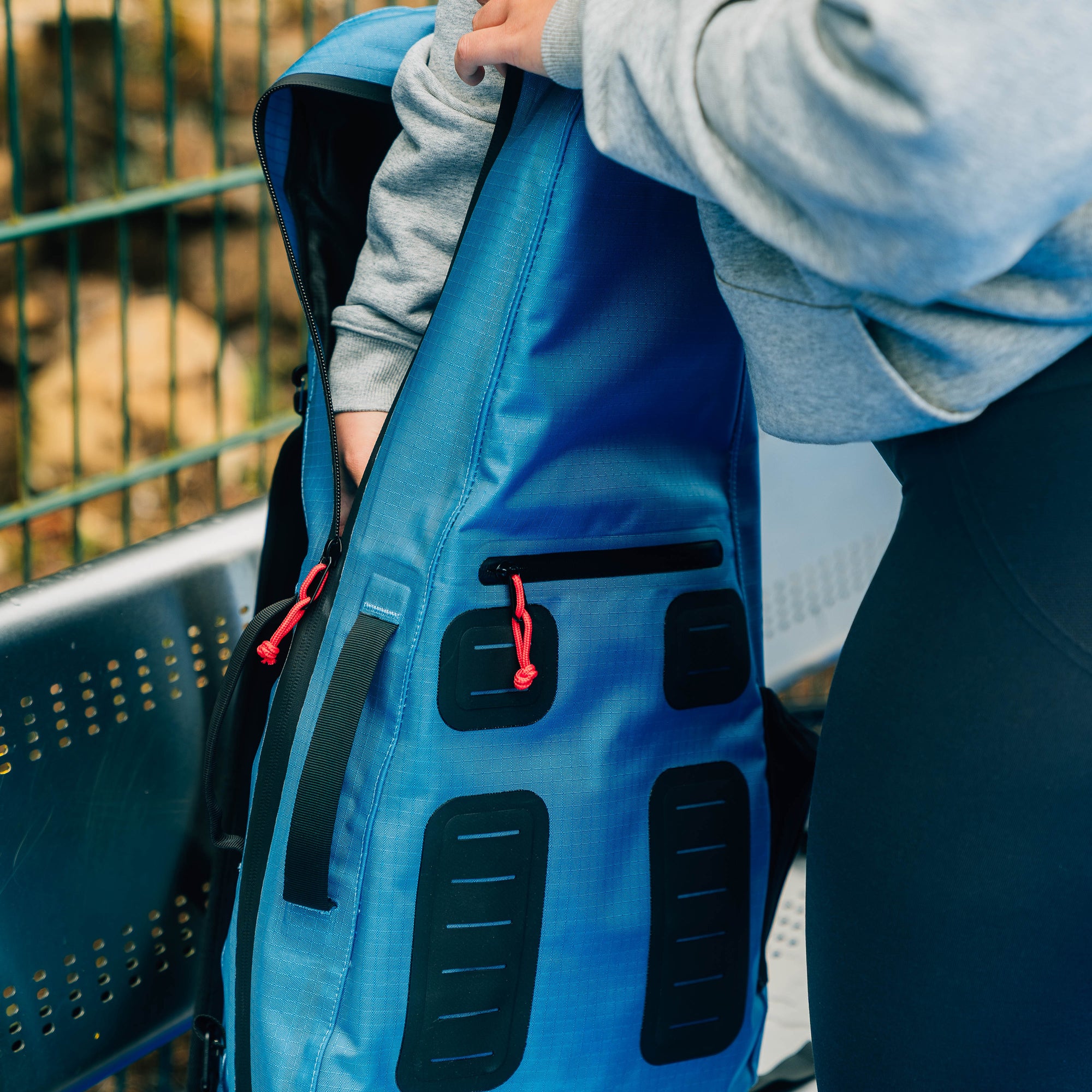 #Racquet Bag Voyager (Color)_parisian blue