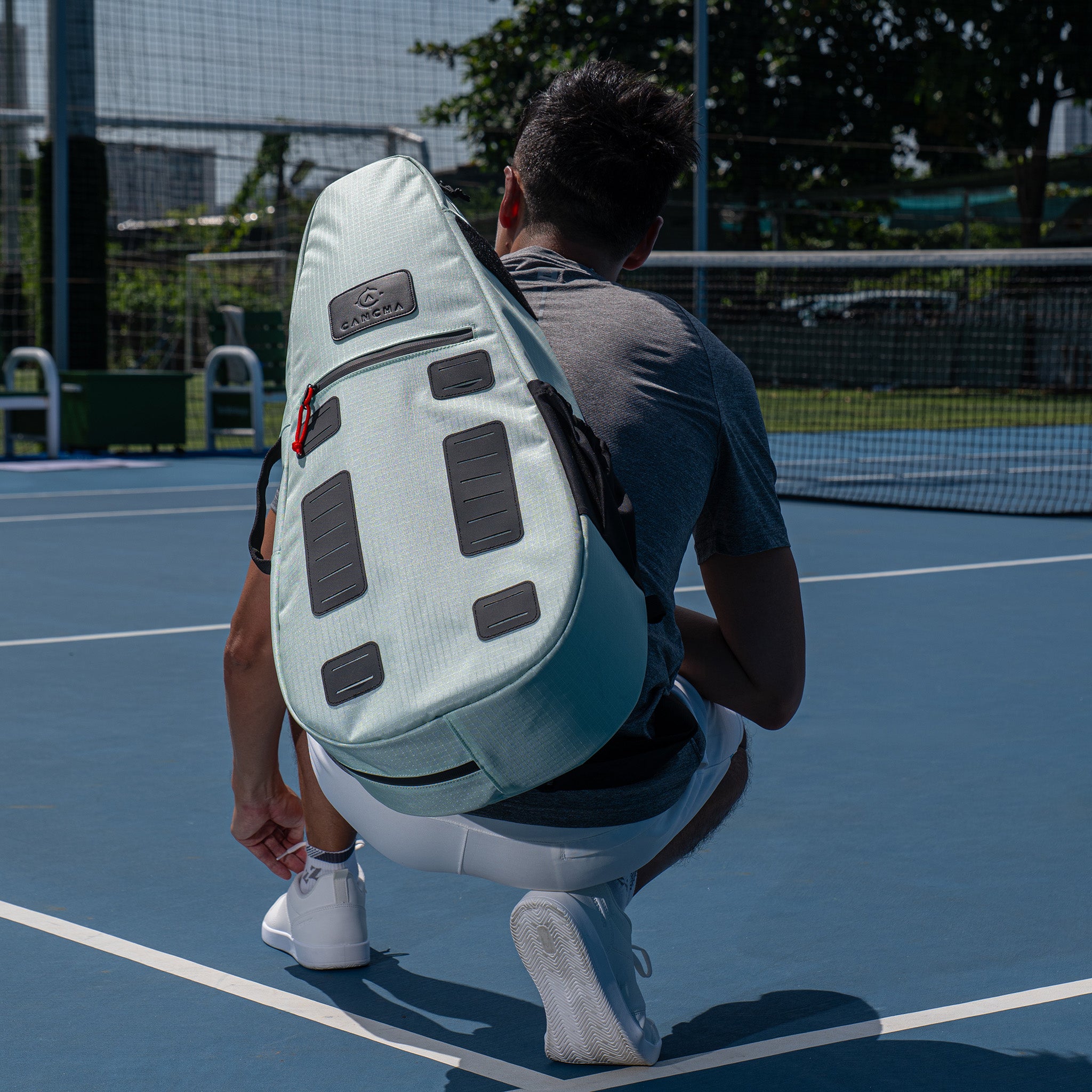 #Racquet Bag Voyager (Color)_mint green