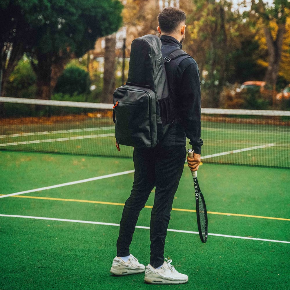 Cancha Day Bag XL Commuter Back - Lightweight Waterproof Bag - 14” Laptop Pocket - 4-Way Convertible Carry Straps - Cancha Bags